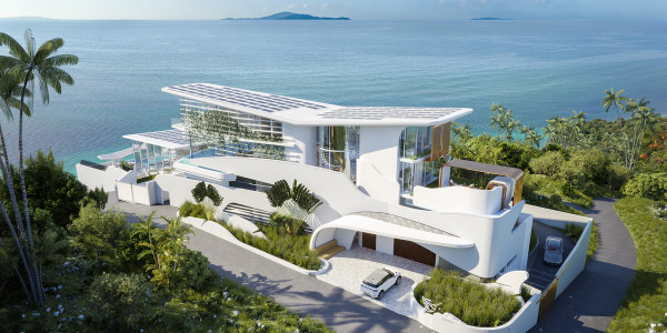 Ultra Sleek Sea View Villa