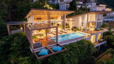 Sunset Sea View Villa on Bang Por Hillside
