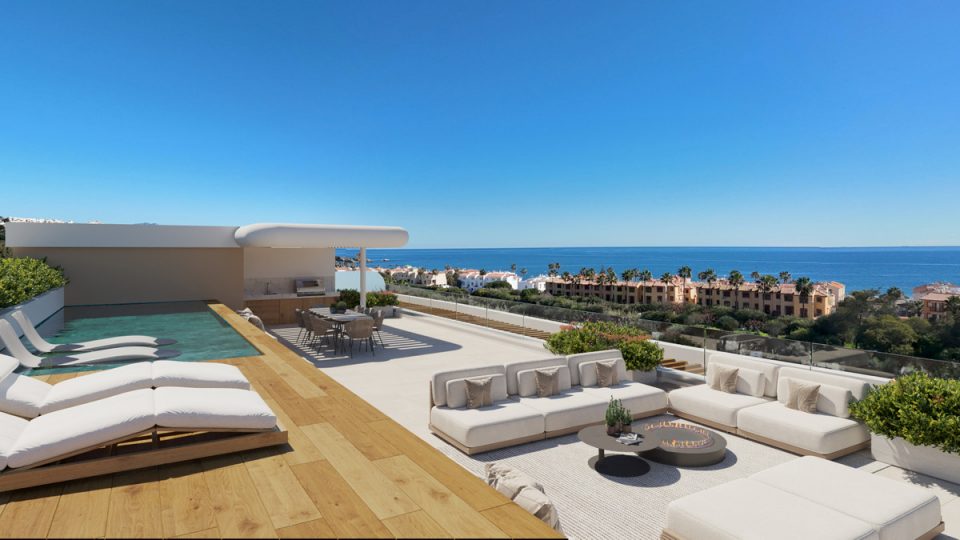 Privilege Suites development in West Estepona, Costa del Sol, featuring modern luxury apartments and prime property investment opportunities for international buyers in 2026.
