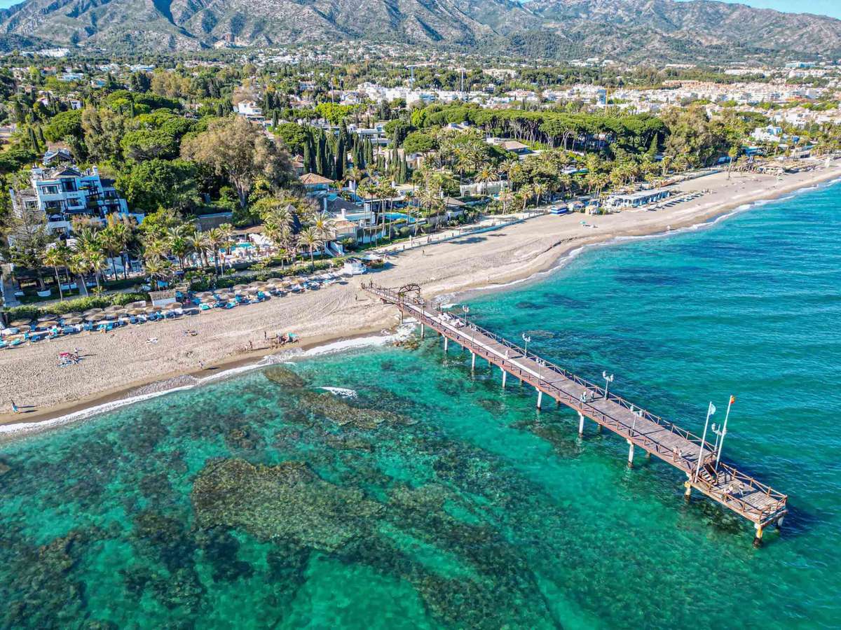 The Golden Mile, Costa Del Sol, Spain
