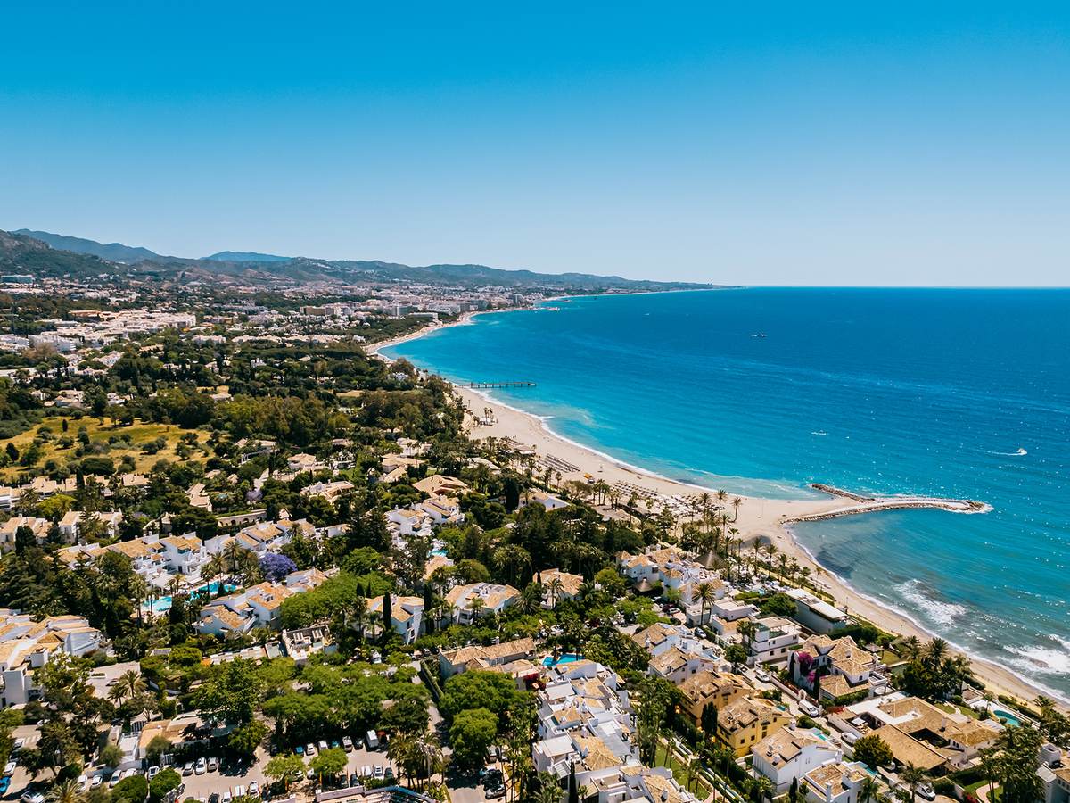 The Golden Mile, Costa Del Sol, Spain