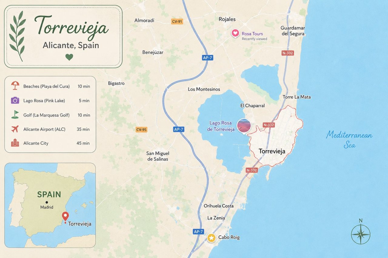 Torrevieja map