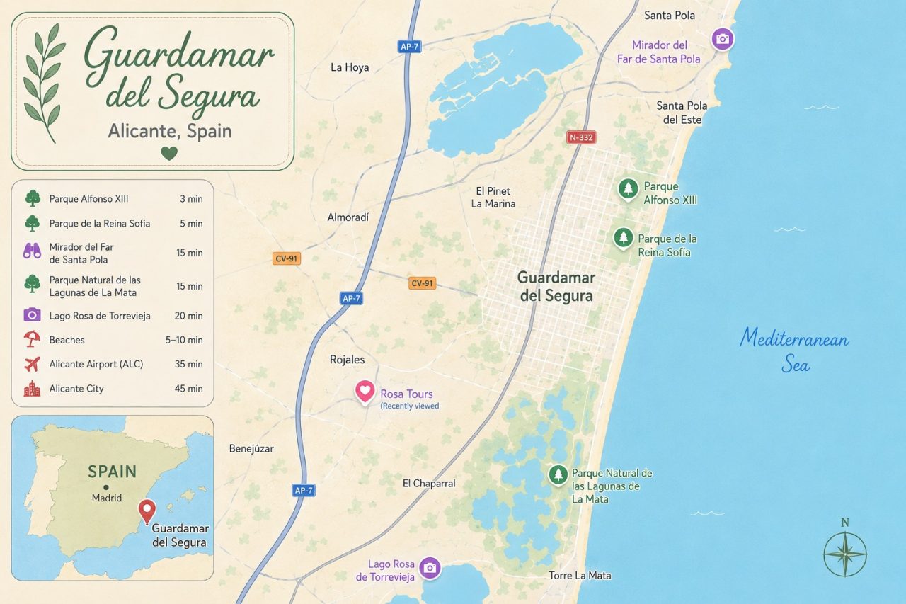Guardamar map
