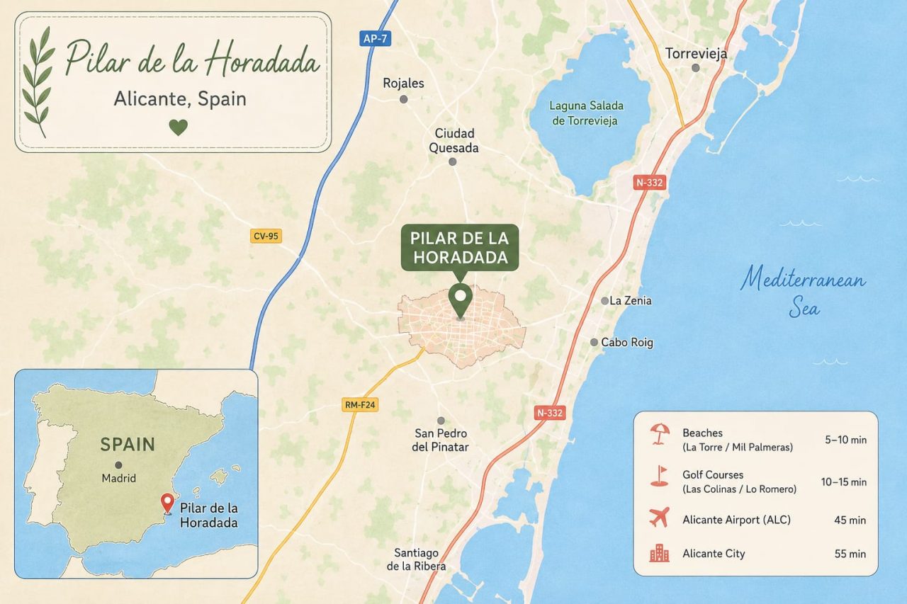 Pilar map