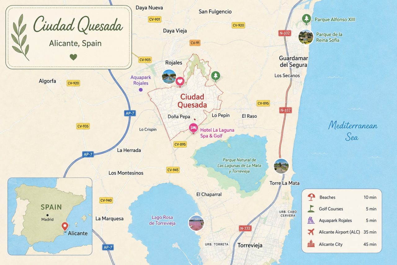 Quesada map