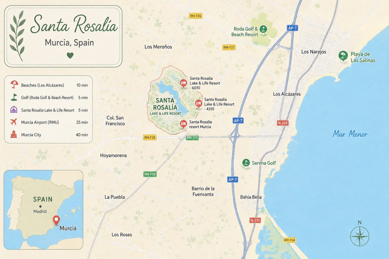 Santa rosalia map